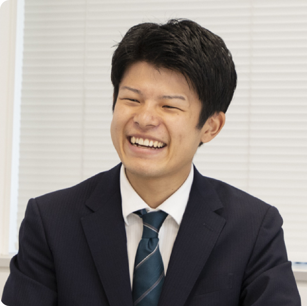 インタビューの様子
